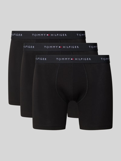 Tommy Hilfiger Slim Fit Trunks aus Baumwoll-Mix Black 1