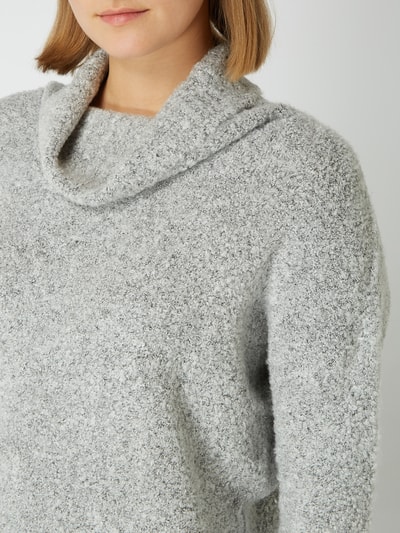 OPUS Pullover mit Rollkragen  Silber Melange 3