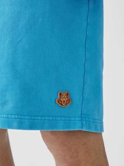 Kenzo Sweatshorts mit Logo-Patch Türkis 3