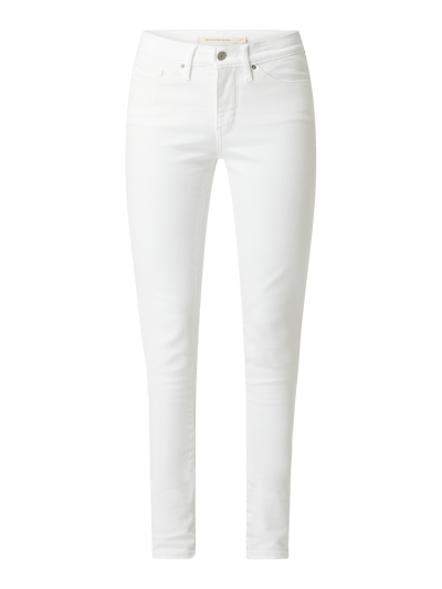 Levi's® 300 Jeansy o kroju shaping skinny fit z dodatkiem streczu Biały 2