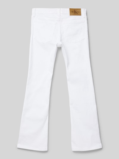 Calvin Klein Jeans Flared Jeans im 5-Pocket-Design Weiss 3