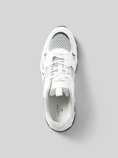 Anine Bing Sneaker mit Label-Details Weiss 3