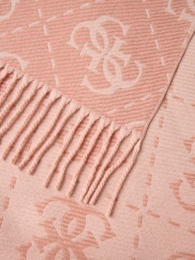 Guess Sjaal met rafels Roze - 2