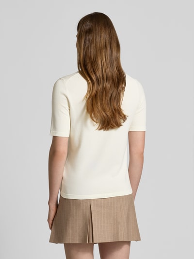 Christian Berg Woman Selection Strickpullover mit 1/2-Ärmel Ecru 5