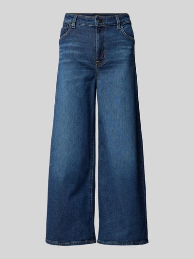 Lauren Ralph Lauren Wide Leg Jeans mit verkürztem Schnitt Modell 'SAIRA' Hellblau 2