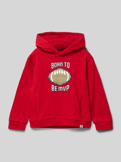 Mayoral Hoodie met Rood - 1