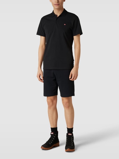 Napapijri Koszulka polo z wyhaftowanym logo model ‘EALIS’ Czarny 1