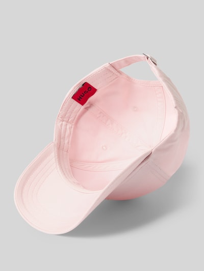 HUGO Basecap mit Logo Detail aus reiner Baumwolle Hellrosa 2