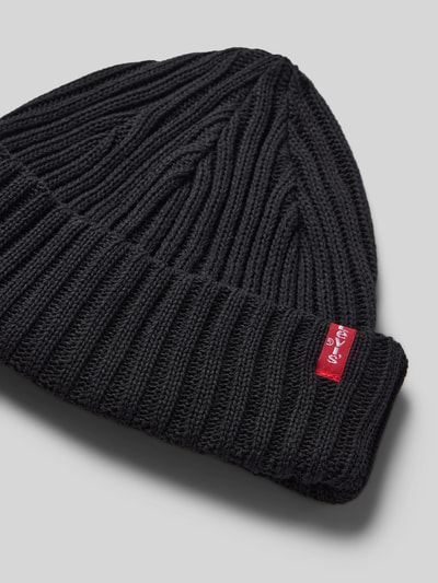 Levi's® Beanie mit Label-Patch Black 2