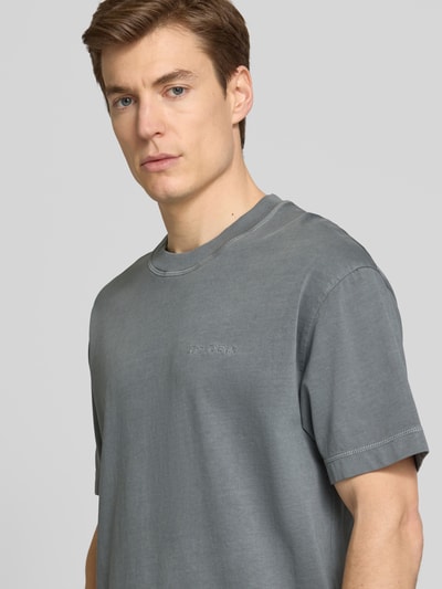 Marc O'Polo Regular fit T-shirt van katoen Grafiet - 3