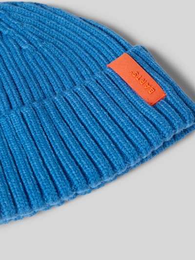 Barts Beanie met labeldetail, model 'SUMTER' Lichtblauw - 2