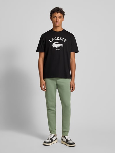 Lacoste Regular Fit T-Shirt aus reiner Baumwolle Black 1