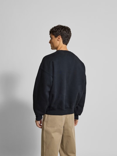 RHUDE Sweatshirt mit Label-Print Black 5