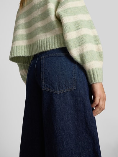 Only Jeansy z szeroką nogawką z czystej bawełny model ‘TAYLOR’ Jeansowy niebieski 3