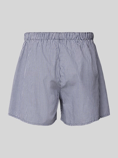 Christian Berg Men Relaxed Fit Boxershorts mit Label-Patch im 2er-Pack Marine 3