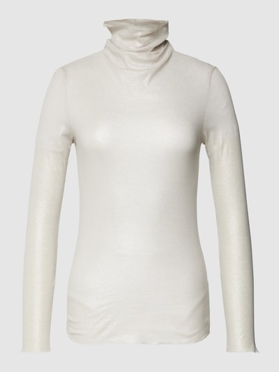 Luisa Cerano Longsleeve mit Rollkragen Stein 2