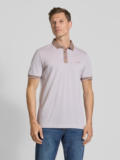 JOOP! Collection Poloshirt mit Label-Stitching Beige 4