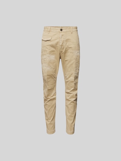 Dsquared2 Stoffhose im Used-Look Sand 2