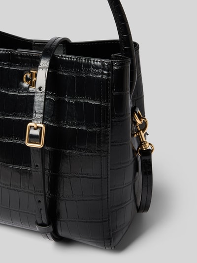 CK Calvin Klein Torba na ramię z detalem z logo Czarny 3