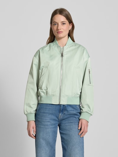 Marc O'Polo Regular Fit Blouson im Aviator-Stil aus Twill Mint 4