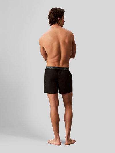 Calvin Klein Underwear Regular Fit Boxershorts aus Baumwoll-Mix im 3er-Pack Black 5