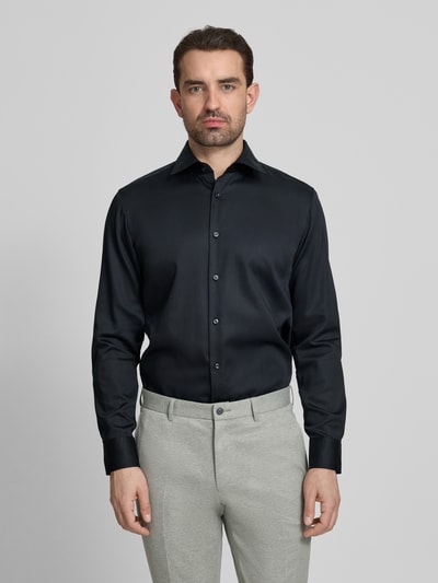 BOSS Regular Fit Businesshemd aus reiner Baumwolle Modell 'H JOE KENT' Black 4