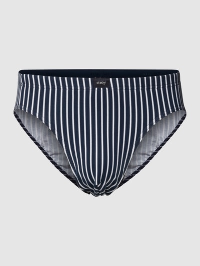 Mey Slip met streepmotief Donkerblauw - 2