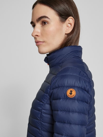 SAVE THE DUCK Steppjacke mit Zweiwege-Reißverschluss Modell 'CARLY' Marine 3