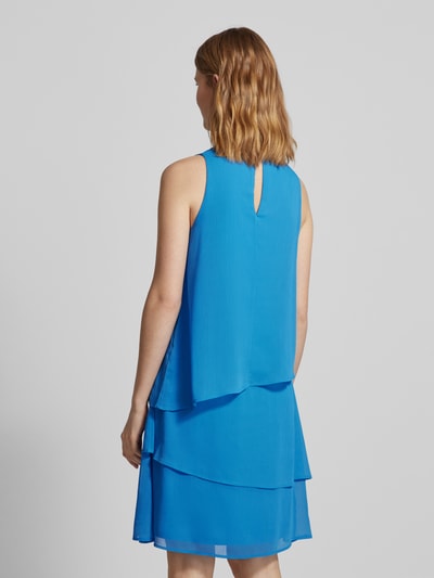 Zero Knielange jurk in laagjeslook Koningsblauw - 5