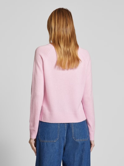 Weekend Max Mara Kaschmirstrickpullover mit Rundhalsausschnitt Modell 'TAGO' Rosa 5