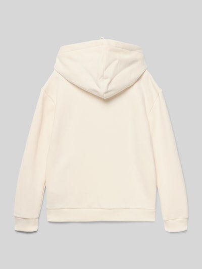 Lacoste Regular Fit Hoodie aus Baumwoll-Mix Ecru 3