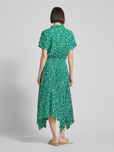 Apricot Sukienka koszulowa z wiskozy ze wzorem na całej powierzchni Zielony 5