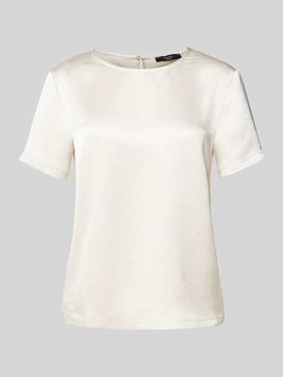 Weekend Max Mara T-Shirt mit Rundhalsausschnitt Modell 'AMBURGO' Sand 2