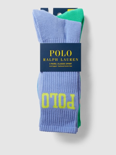 Polo Ralph Lauren Underwear Skarpety z napisem z logo Zielony 3