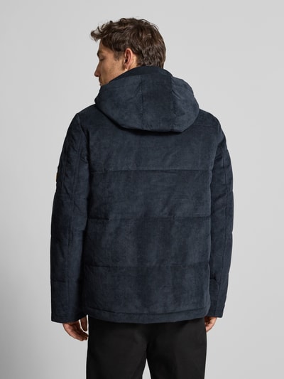 PME Legend Gewatteerd jack van corduroy met labeldetail Marineblauw - 5