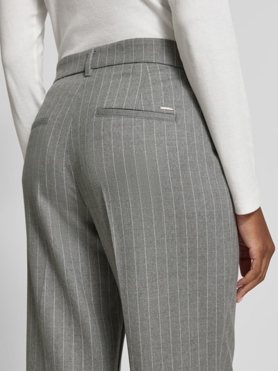 Brax Spodnie materiałowe z mieszanki żywej wełny i elastanu model ‘MAINE’ Średnioszary 3