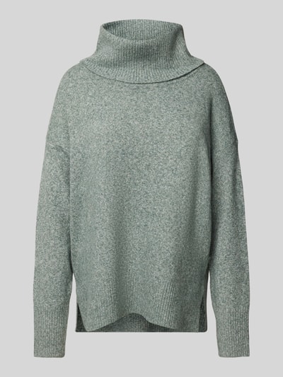 Vero Moda Pullover mit Wasserfall-Ausschnitt aus weichem Material-Mix Modell 'DOFFY' Schilf 2