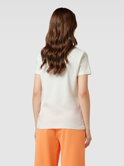 Tom Tailor T-shirt met ronde hals Offwhite - 5