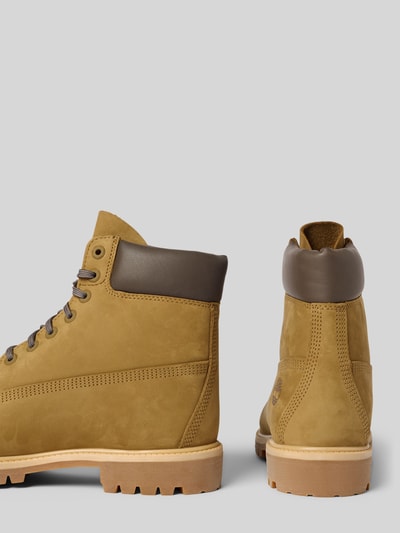 Timberland Buty skórzane z profilowaną podeszwą Oliwkowy 2