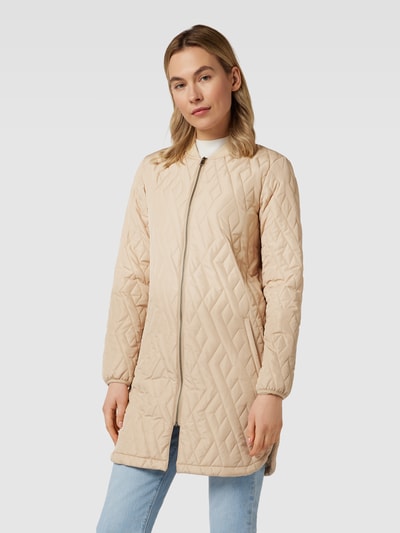 Soyaconcept Steppjacke mit seitlichen Eingrifftaschen Modell 'Fenja' Beige 4