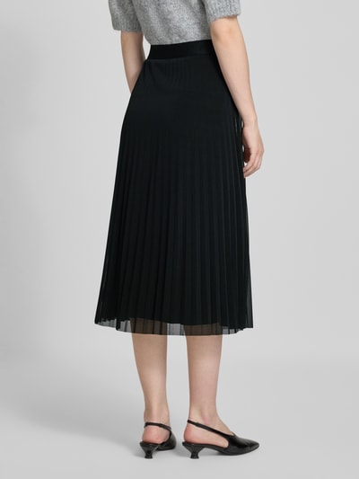 comma Midirock mit Logo-Stitching Black 5