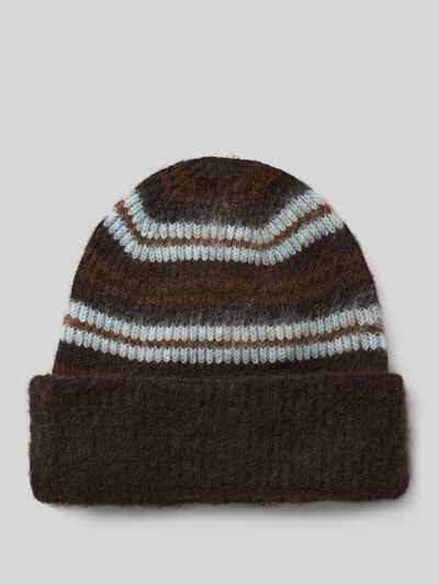 OPUS Czapka z domieszką wełny model 'Agingham' Jasnoniebieski 1