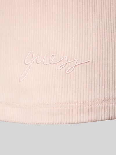 Guess Pyjamabovendeel met kant, model 'LIA' Lichtroze - 2