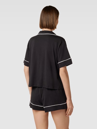 Polo Ralph Lauren Pyjama mit Label-Stitching Black 4