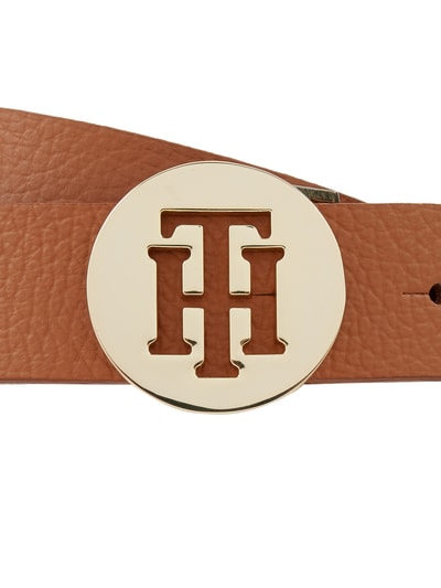 Tommy Hilfiger Ledergürtel mit Logo-Schließe  Cognac 2