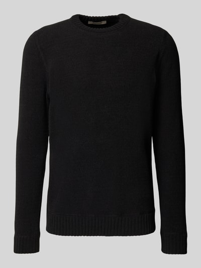 Only & Sons Regular fit gebreide pullover met ronde hals, model 'ETHAN' Zwart - 2