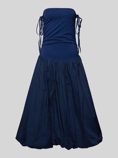 Amy Lynn Abendkleid mit seitlichen Schnürungen Modell 'Alexa' Marine 2