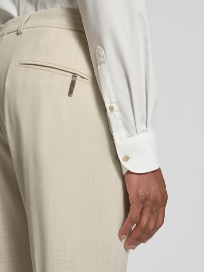 Cinque Regular Fit Anzughose mit Bügelfalten Modell 'Beppe' Beige 3