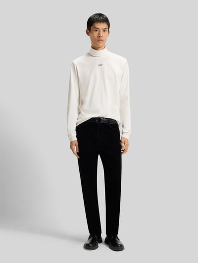 HUGO Regular fit coltrui van puur katoen, model 'DAPOROLLO' Wit - 1