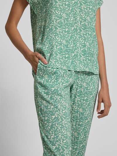 Tom Tailor Relaxed fit stoffen broek van viscosemix Mintgroen - 3